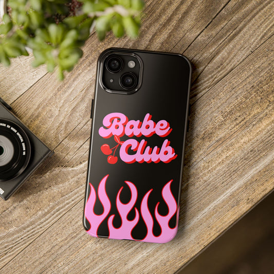 Artist Series* Babe Club + Flames Phone Case