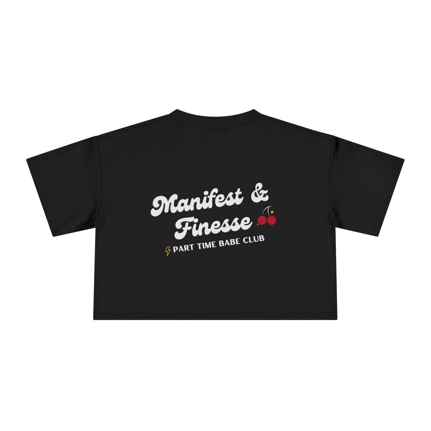 Artist Series* 777 Manifest & Finesse Women's Crop Tee