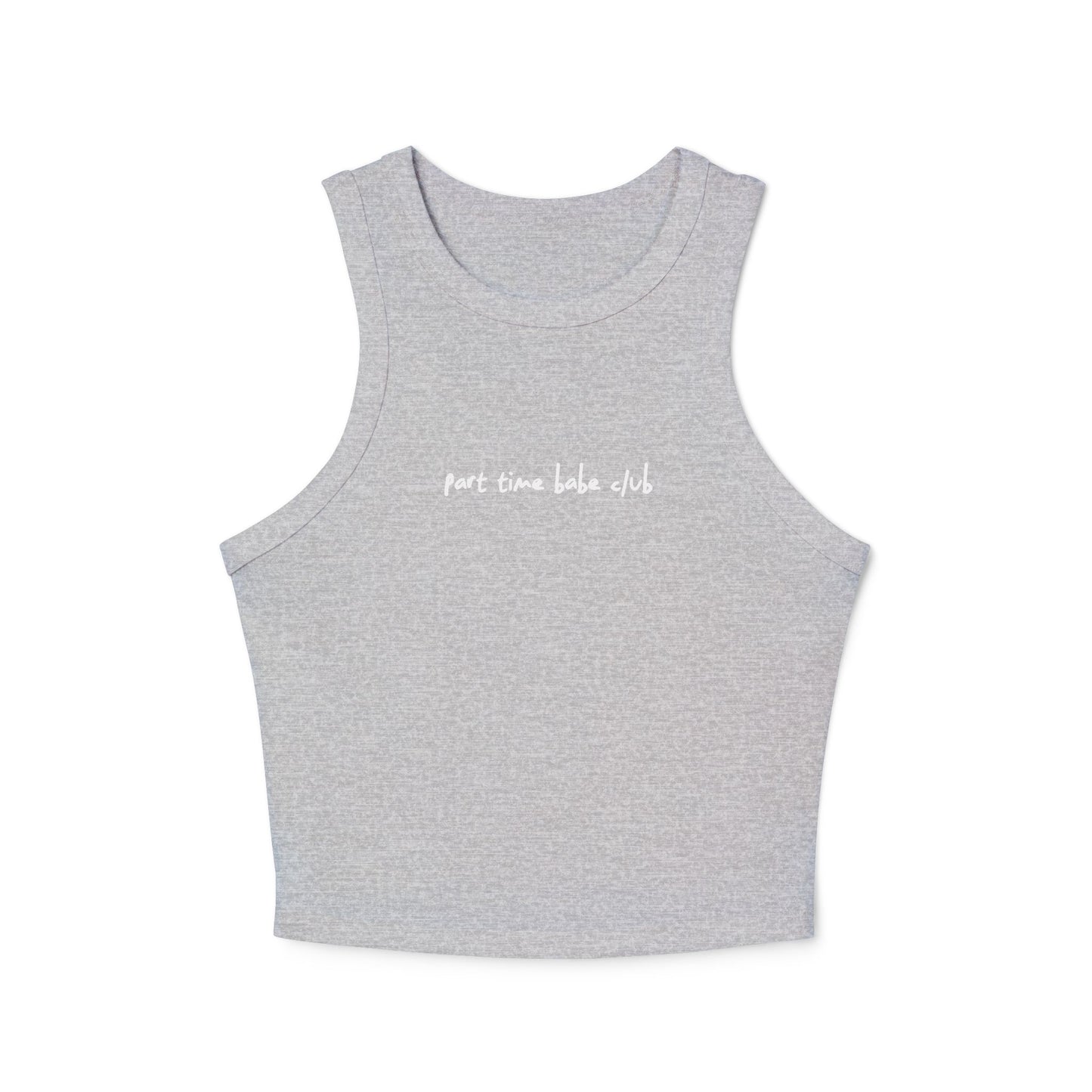 Part Time Babe Club Micro Rib Tank Top