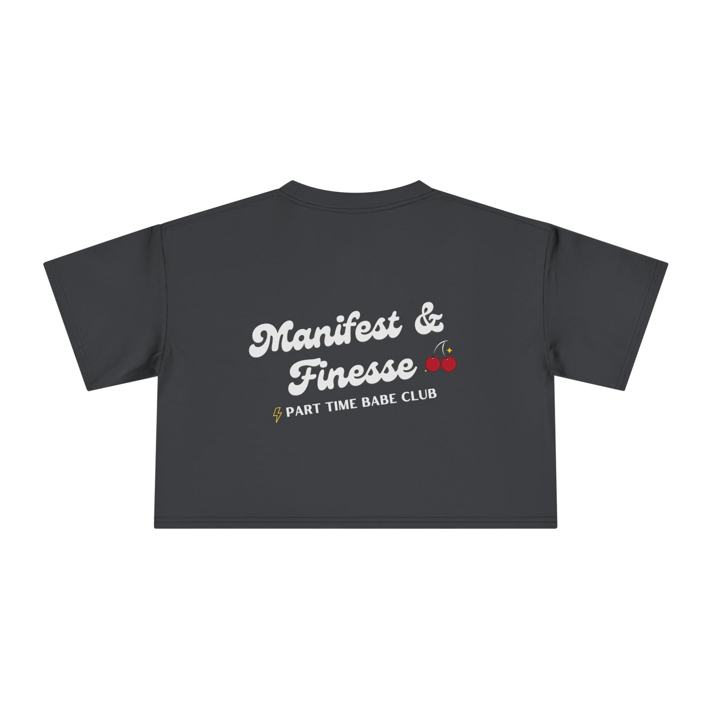 Artist Series* 777 Manifest & Finesse Women's Crop Tee