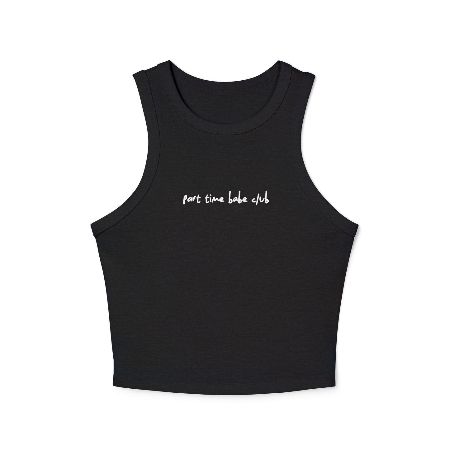 Part Time Babe Club Micro Rib Tank Top