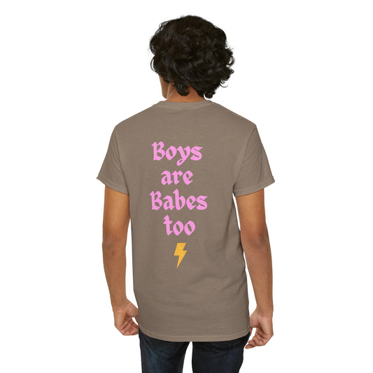 Artist Series* Boys are Babes too Unisex Cotton Tee