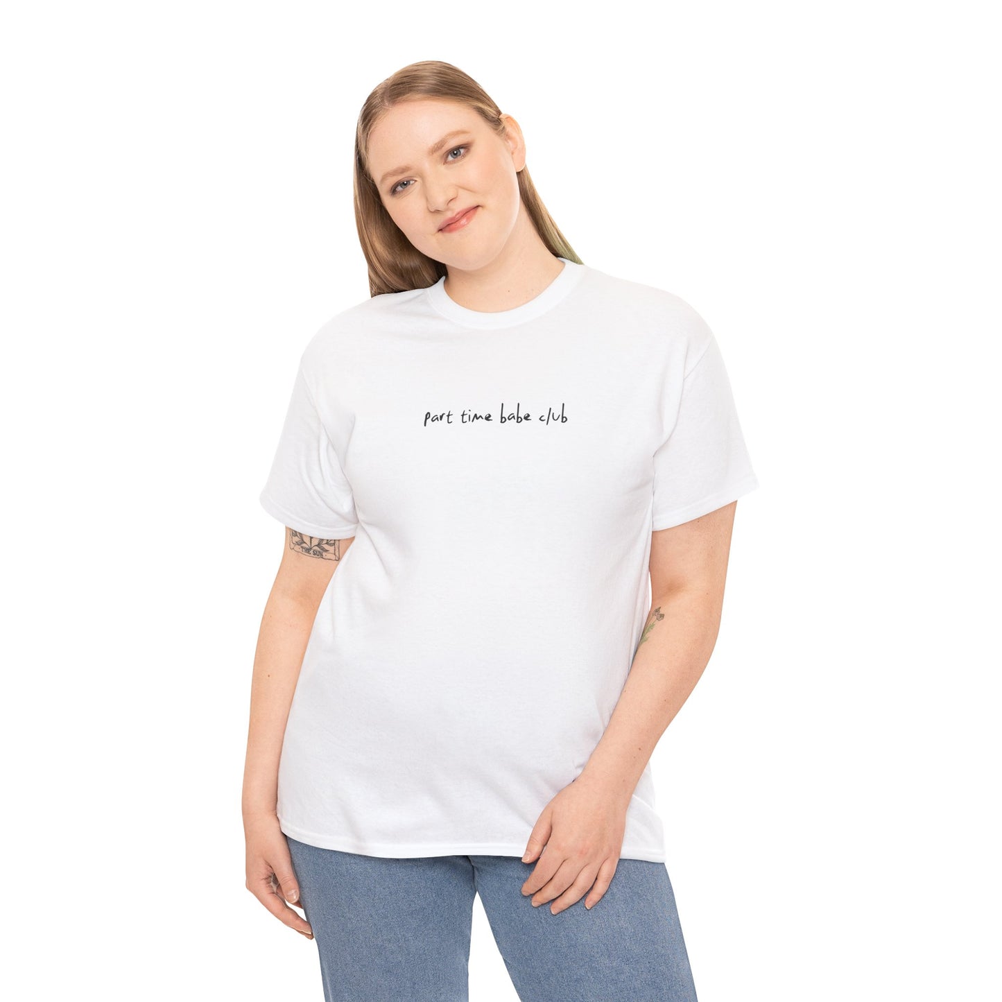 Part Time Babe Club Unisex Heavy Cotton Tee