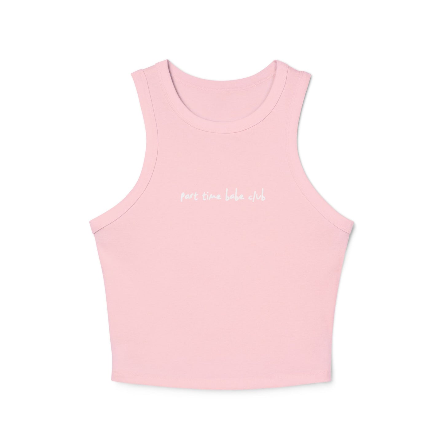 Part Time Babe Club Micro Rib Tank Top
