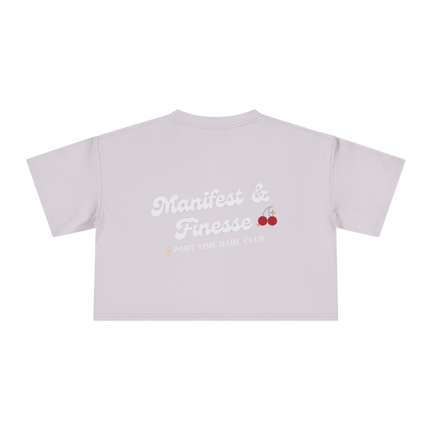 Artist Series* 777 Manifest & Finesse Women's Crop Tee