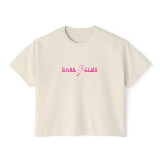 ARTIST SERIES* Babe Club Boxy Tee